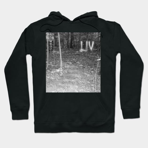 LIV Album Cover Hoodie by Lumooncast